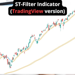 TradingView Indicator ST-Filter For Trading Forex Stocks and crypto, swing trading, trend following, easy stop loss placing, day trading