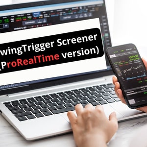 ProRealTime Pro Screener based on the SwingTrigger Indicator - How to find phases in stocks, Forex, cryptos, CFD prices