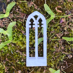 Minature Gothic Abbey Cathedral Window