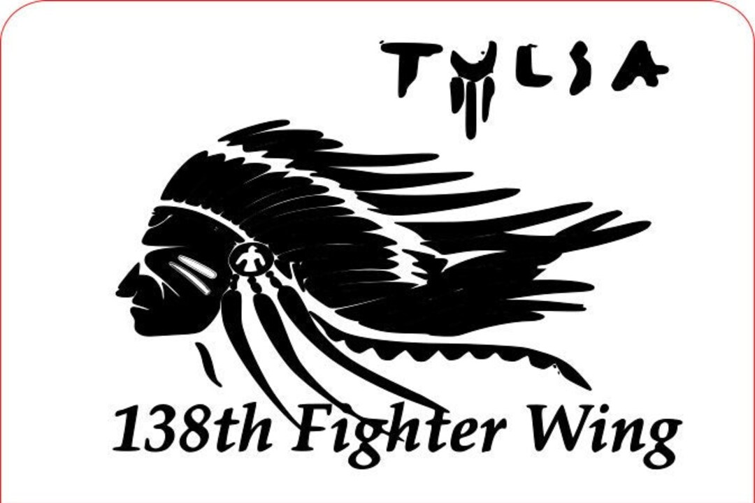 138th Fighter Wing Tulsa Svg, Dxf Digital Download Etsy