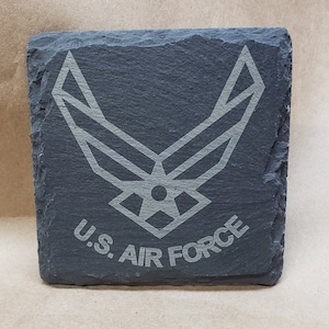 Air Force logo 4&quot; Coaster SVG, PNG format