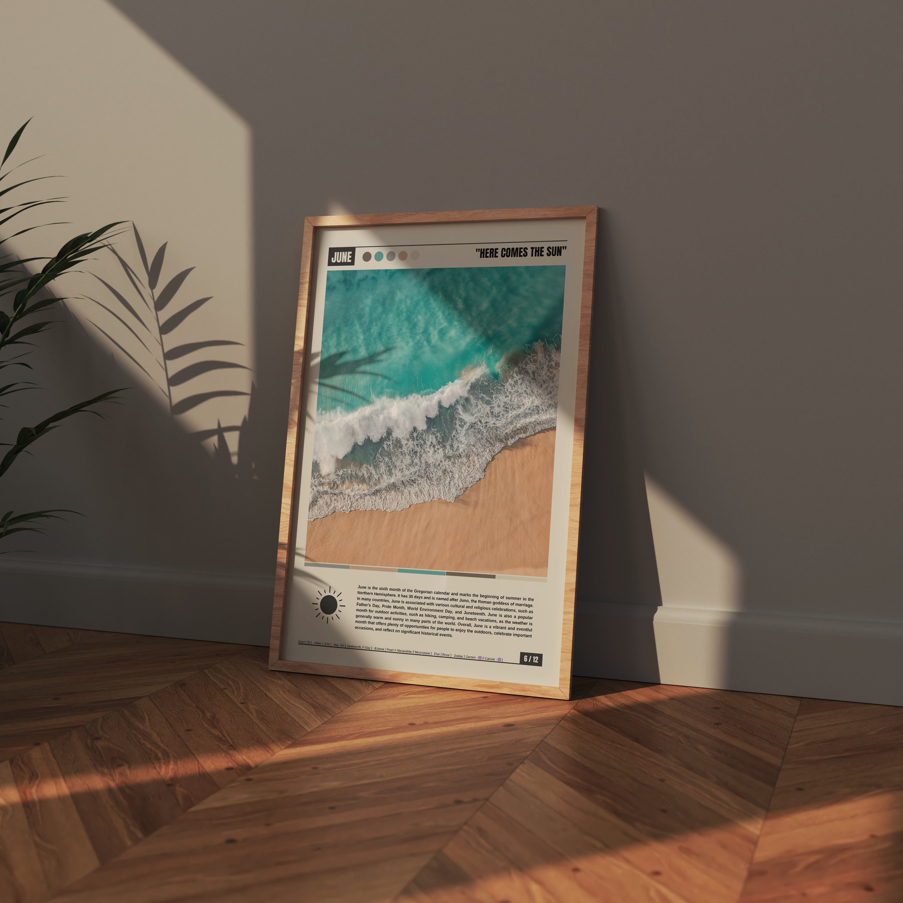 June Decor June Poster | June Print | June Wall Art | June Decor | June Photo ...