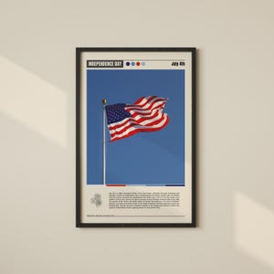 Independence Day Poster | Independence Day Print | Independence Day Wall Art | Independence Day Decor | July 4th Print | 4th of July Print
