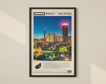 Johannesburg Poster | Johannesburg Print | Johannesburg Wall Art | Johannesburg Decor | Johannesburg Photo | Johannesburg Travel Poster