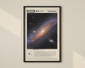 Andromeda Poster | Andromeda Print | Andromeda Wall Art | Andromeda Decor | Andromeda Photo | Andromeda Art | Andromeda Galaxy | Andromeda