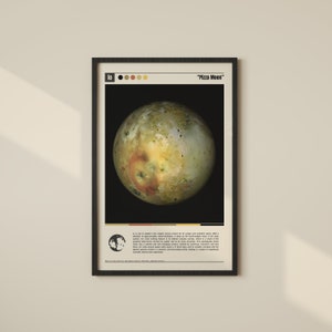 Io Poster | Io Print | Io Wall Art | Io Decor | Io Photo | Io Art | Io Moon | Moon Decor | Moon Print | Outer Space Decor | Planet Poster