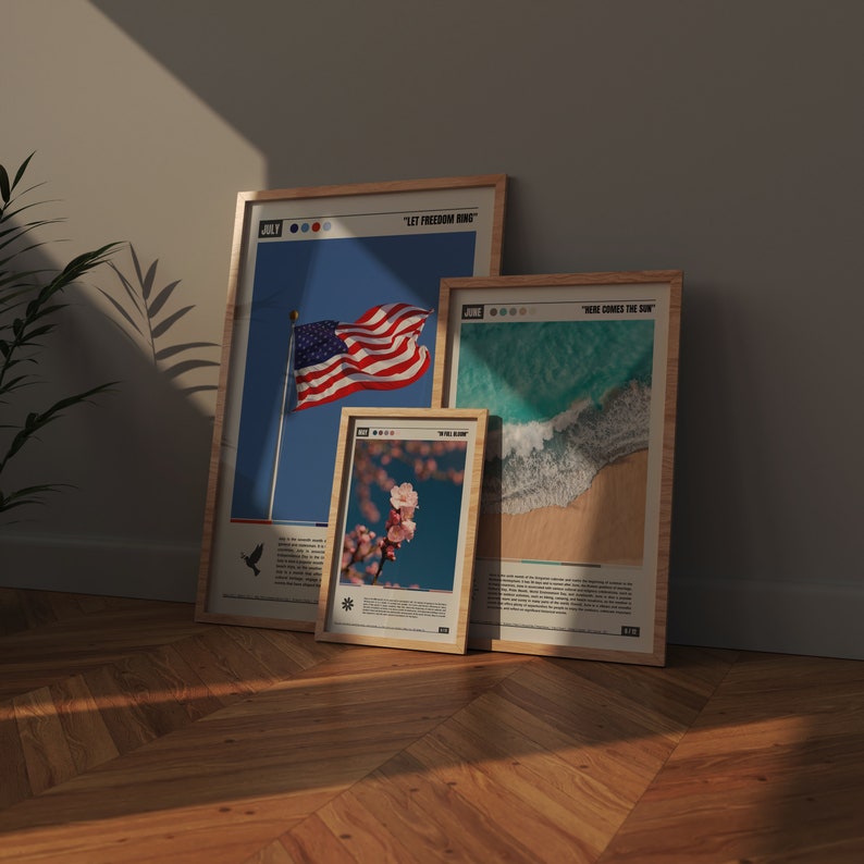 June Decor June Poster | June Print | June Wall Art | June Decor | June Photo ...