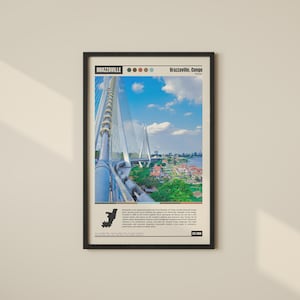 Brazzaville Poster | Brazzaville Print | Brazzaville Wall Art | Brazzaville Decor | Brazzaville Photo | Brazzaville Travel | Brazzaville