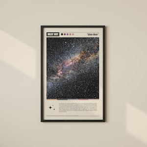 Milky Way Poster | Milky Way Print | Milky Way Wall Art | Milky Way Decor | Milky Way Photo | Milky Way Art  | Milky Way Galaxy Poster