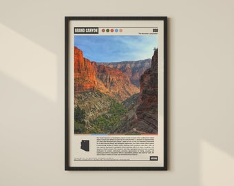 Grand Canyon Poster | Grand Canyon Print | Grand Canyon Wall Art | Grand Canyon Decor | Grand Canyon Photo | Grand Canyon Travel | Arizona