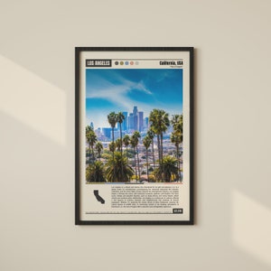 Los Angeles Poster | Los Angeles Print | Los Angeles Wall Art | Los Angeles Decor | Los Angeles Photo | Los Angeles Travel | Los Angeles Map