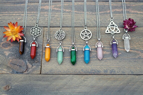 Witches crystal necklace online