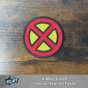 X-Men Iron-on/Sew-On Patch 3-Inch