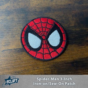 Spider Hero Iron-on/Sew-On Patch 3-Inch