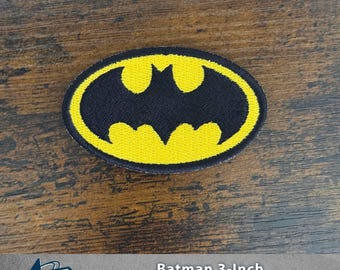 Klassieke Bat Man 3-inch opstrijk-/naaipatch