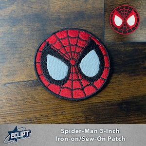 Spider Hero Iron-on/Sew-On Patch 3-Inch