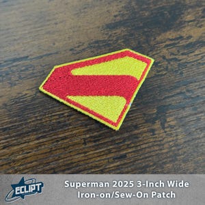 Super hero 2025 Iron-On/Sew-On Patch 3-Inch Wide