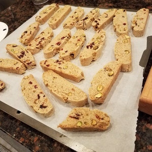 Homemade Biscotti cookies