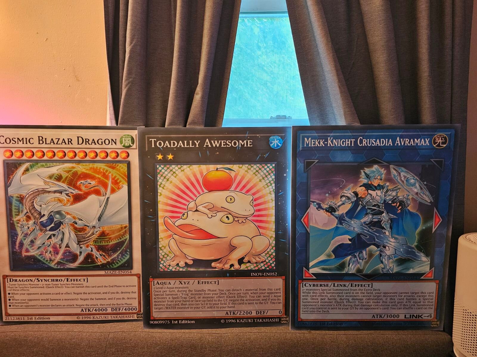 Custom GIANT Yugioh Card Foamboard Etsy