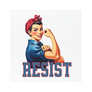 RESIST Pro Democracy Car Magnets, Pro Democracy Magnet, Anti Trump Car Magnet, Anti MAGA Magnet, Politics Car Magnet, Feminist Magnet