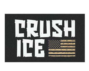 Crush ICE Car Magnets, F*ck ICE Indoor Outdoor Magnets, Abolish ICE, Pro Immigrant Magnet, Human Rights Activist Car Magnet, Pro Democracy