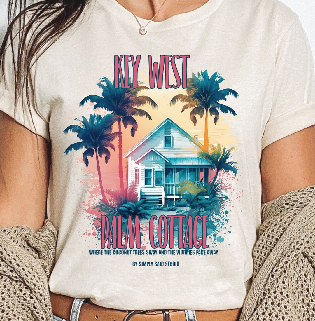 Key West T Shirt Key West Vacation Florida Keys T Shirt Etsy