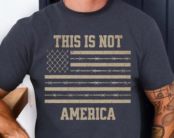 Anti ICE Immigration Protest Tee Shirt, Immigrants Are Not Criminals, Anti Trump Unisex Shirt, Due Process Pro Democracy Shirt, RESIST Shirt