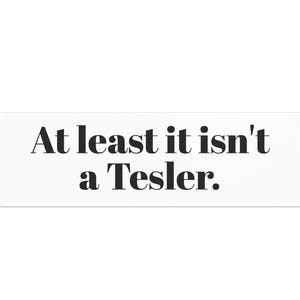 Anti ELON Tesler Car Magnet, Trendy Tesler Car Magnet, Funny Elon Bumper Magnet, Political Humor Magnet, Anti MAGA Humor, Anti Billionaire