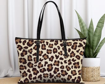 ブラックアイパッチ LEOPARD PATTERNED TOTE S 新品 BlackEyePatch - LEOPARD PATTERNED TOTE SMALL – Stactile