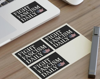 Anti Fascism, Sticker Sheet, Resistance Decals, Social Justice Stickers, Anti Trump Sticker, Protester Supplies, Political Activist Stickers