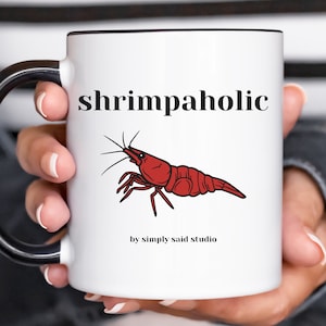 Shrimp Lover&#39;s Coffee Mug, 11oz, Cherry Shrimp Lovers, Shrimp Keeper&#39;s Gift, Shrimp Lover&#39;s Gift, Fish Lover&#39;s Gift