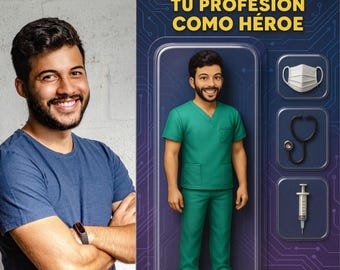 Your Profession as an Action Figure | Custom Blister Pack from Your Photo