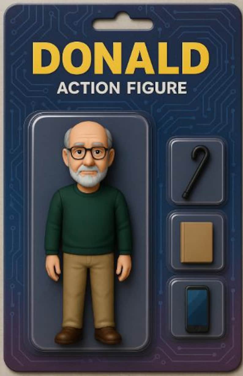 Custom Action Figure from Your Photo – Collectible Blister Packaging + 3 Accessories – Unique Geek Gift image 6