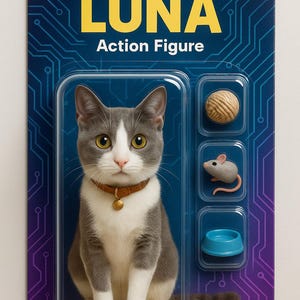 Custom Action Figure from Your Photo – Collectible Blister Packaging + 3 Accessories – Unique Geek Gift image 10