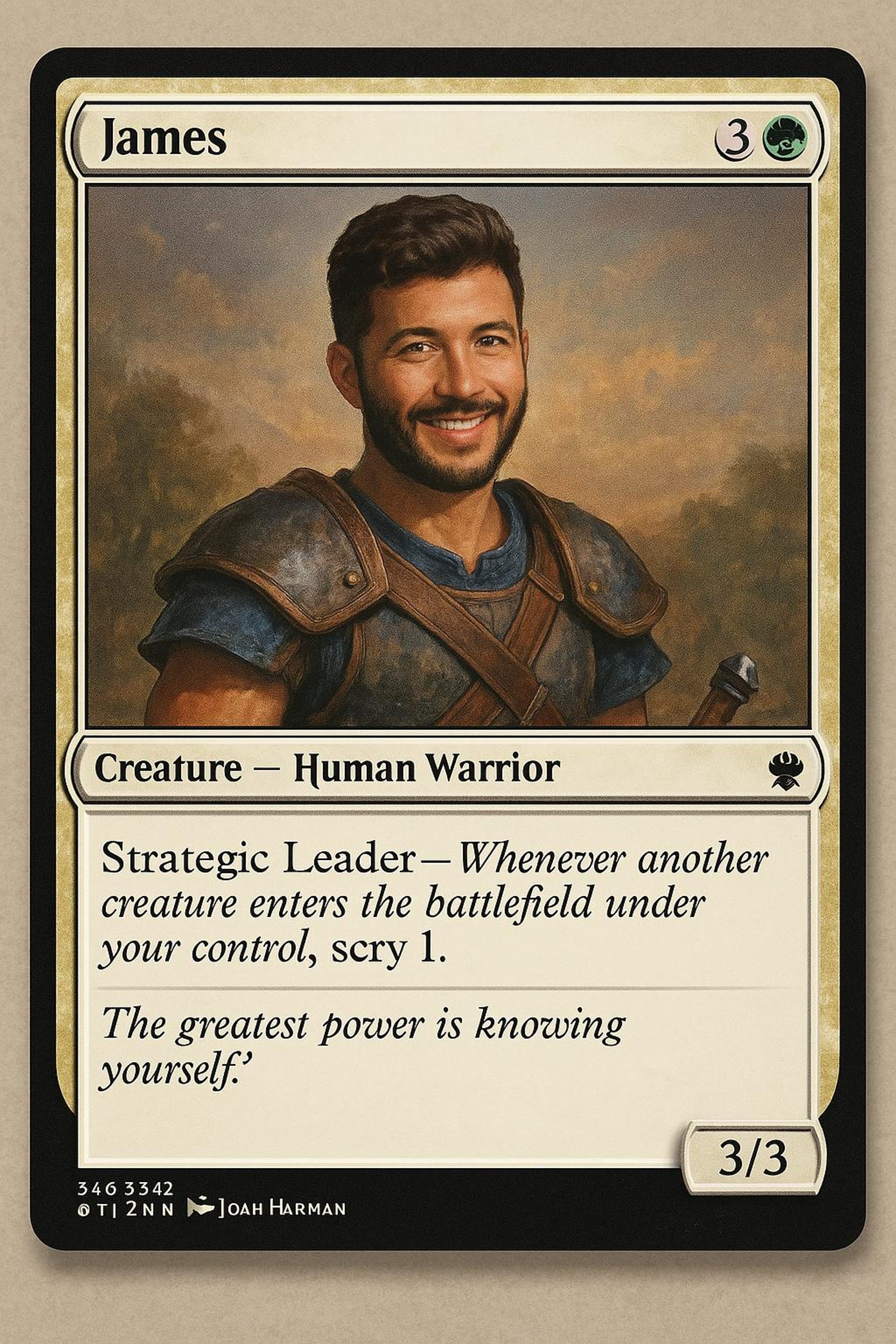 Custom Magic-style Card – Personalized Fantasy Character Portrait ...