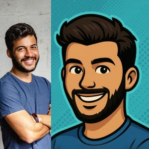 Custom Cartoon or Comic Style Avatar | Personalized Digital Art from Your Photo | Perfect for Twitch, YouTube & Social Media