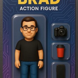 Custom Action Figure from Your Photo – Collectible Blister Packaging + 3 Accessories – Unique Geek Gift image 7