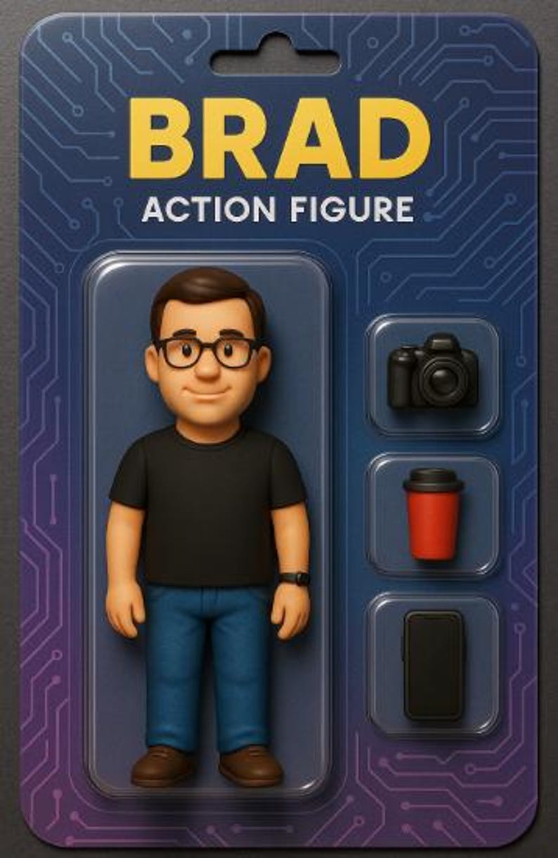 Custom Action Figure from Your Photo – Collectible Blister Packaging + 3 Accessories – Unique Geek Gift image 7