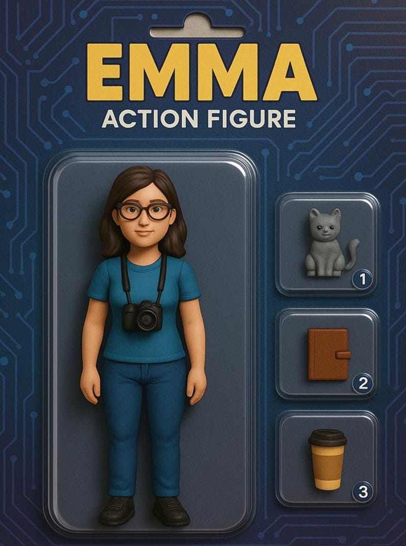 Custom Action Figure from Your Photo – Collectible Blister Packaging + 3 Accessories – Unique Geek Gift image 9