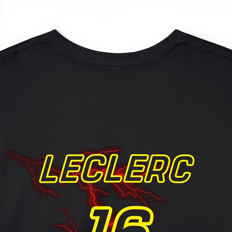 Charles Leclerc Tshirt, Lord Perceval 16 Unisex Cotton Tee, Formula 1