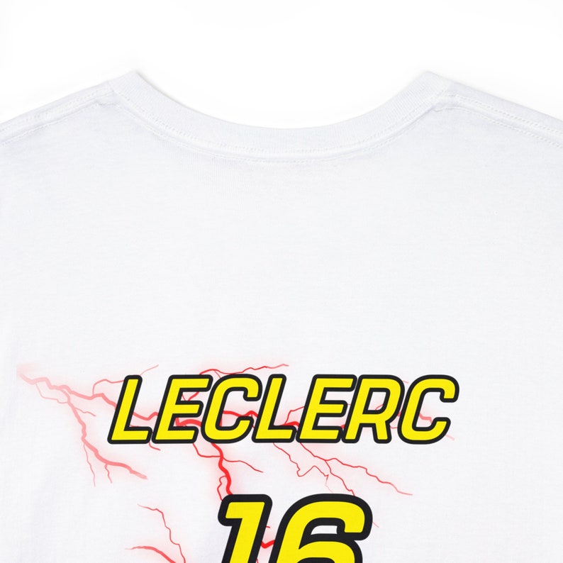 Charles Leclerc Tshirt, Lord Perceval 16 Unisex Cotton Tee, Formula 1