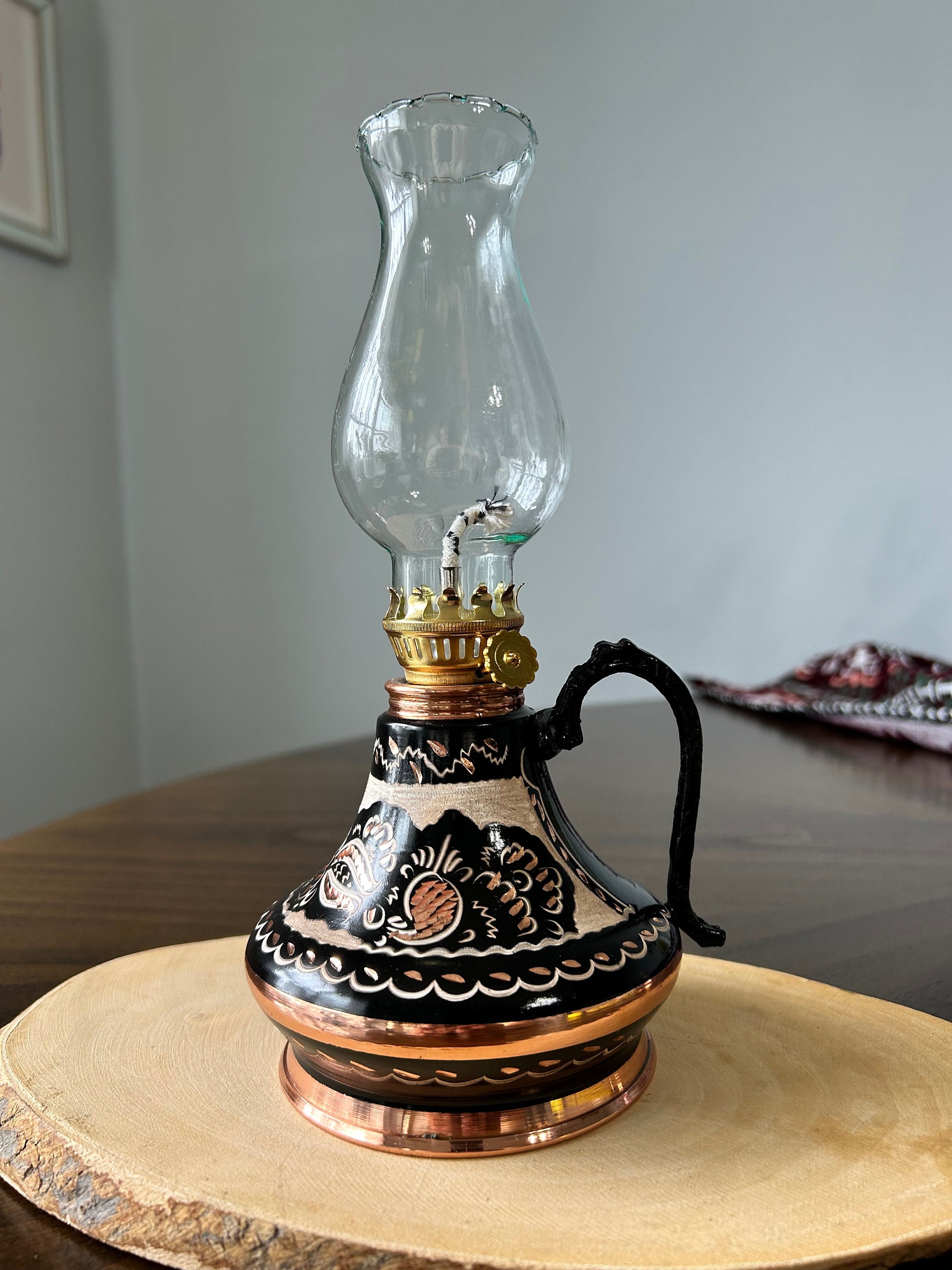 Copper Oil Lamp - Etsy Copper Oil Lamp - Etsy
