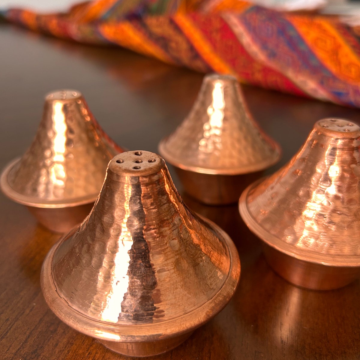 Copper Salt & Pepper Shaker, Set of 2, Handmade Hammered Copper, Kitchen Decor, Housewarming Gift, Pure Copper - Etsy