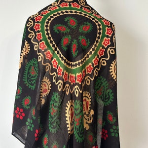 Traditional Scarf, Ethnic Scarf, Anatolian Design, Kurdish Scarf