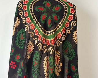 Traditional Scarf, Ethnic Scarf, Anatolian Design, Kurdish Scarf