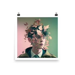 Charlie Spring inspired by Heartstopper Art Print