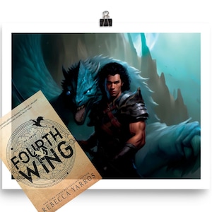 Fourth Wing Xaden Riorson Art Print/ Poster