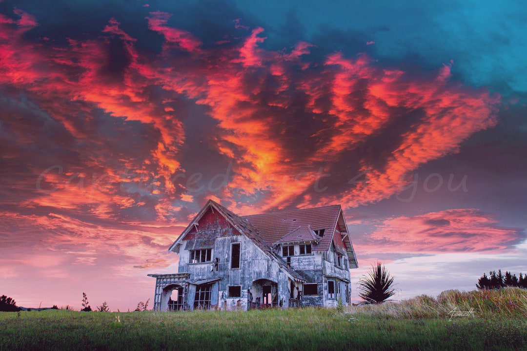 Ariaruhe House, Wairarapa, New Zealand. Digital Art - Wall Decor for ...