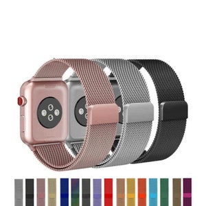 LV, apple watch band, 2LV Black, Apple watch straps, Lv Apple watch band,  Series 1, 2, 3 …