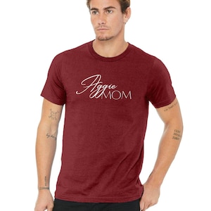 Aggie Mom Shirt, Aggie T-Shirt, Aggie Shirt, Aggie Mother Shirt